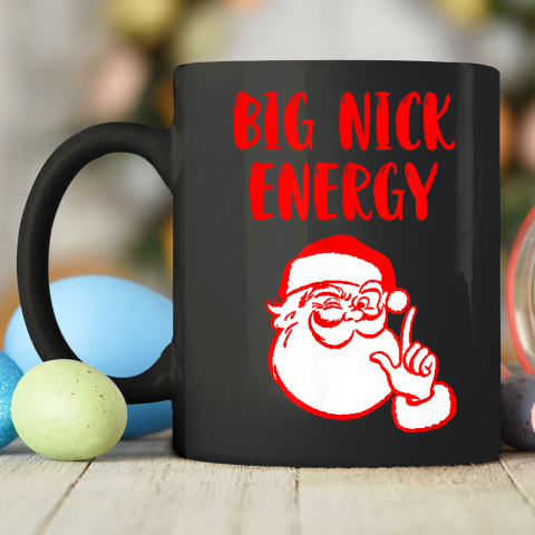 Big Nick Energy Santa Chirstmas Ceramic Mug 11oz 5