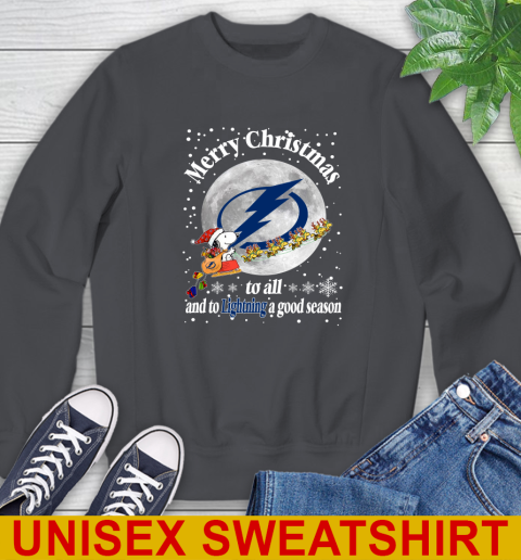 Tampa Bay Lightning Merry Christmas To All And To Lightning A Good Season NHL Hockey Sports Sweatshirt 7