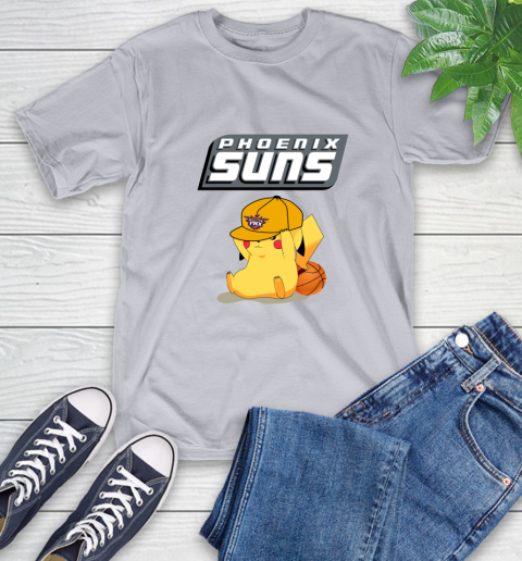 NBA Pikachu Basketball Sports Phoenix Suns T-Shirt 6
