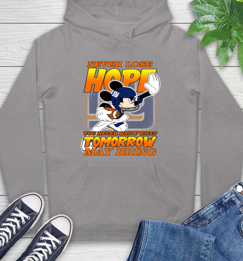 New York Giants NFL Football Mickey Disney Never Lose Hope Hoodie 6
