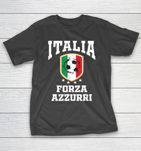 Forza Azzurri Jersey Football 2021 2020 National Team Italia T-Shirt