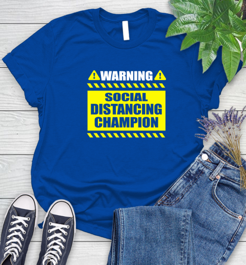 Coronavirus Shirt  Warning Social Distancing Champion 91