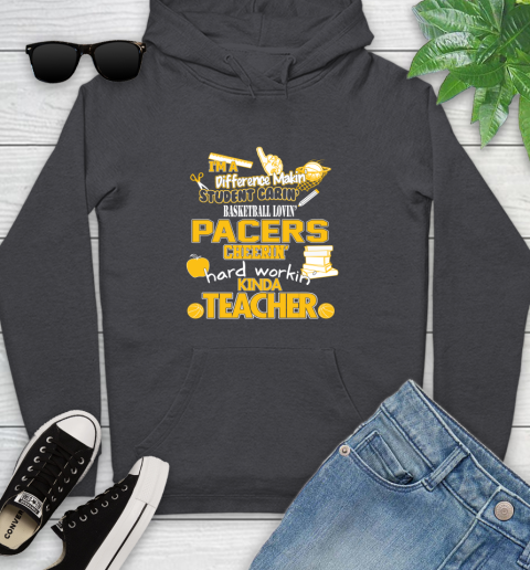 LA Clippers NBA I'm A Difference Making Student Caring Basketball Loving Kinda Teacher (2) Youth Hoodie 8