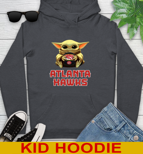NBA Basketball Atlanta Hawks Star Wars Baby Yoda Shirt 142