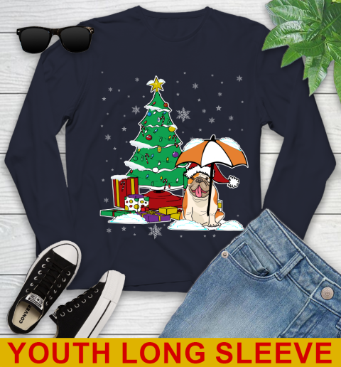 Bulldog Christmas Dog Lovers Shirts 118