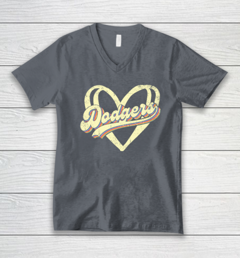 Dodgers Lover V-Neck T-Shirt 3