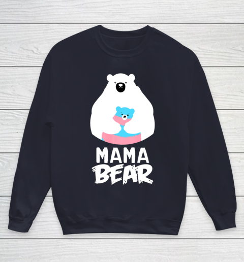 Mama Bear Transgender Shirt LGBT Pride Youth Sweatshirt 2