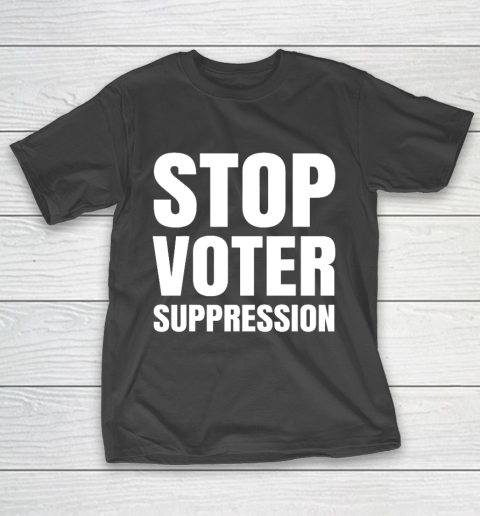 Black Voters Matter Protect The Vote Stop Voter Suppression T-Shirt