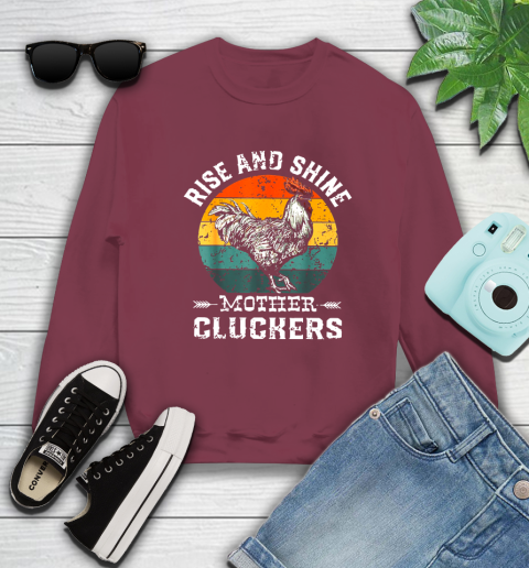 Rise And Shine Mother Cluckers Vintage Shirt 29