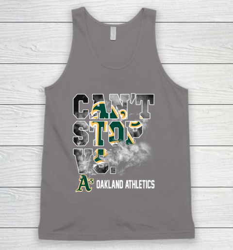 MLB Oakland Athletics Baseball Can't Stop Vs Athletics Tank Top 6