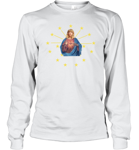 Taylor Swift Jesus Shirt Eras Tour T Shirt Eras Tour Jesus Long Sleeve T-Shirt