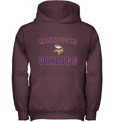 Minnesota Vikings NFL Line Gray Victory Youth T-Shirt 