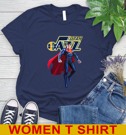 NBA Awesome Superman Basketball Sports Utah Jazz 100