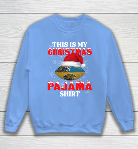 Jacksonville Jaguars This Is My Christmas Pajama Shirt NFL Sweatshirt 8
