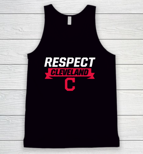 Respect Cleveland Indians Tank Top