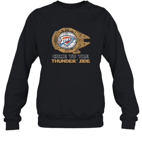 NBA Come To The Oklahoma City Thunder Star Wars Basketball Sports Sweatshirt
