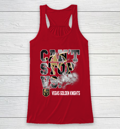 NHL Vegas Golden Knights Hockey Can't Stop Vs Racerback Tank 4