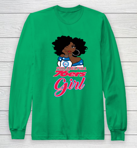 Philadelphia 76ers Girl NBA Long Sleeve T-Shirt 7