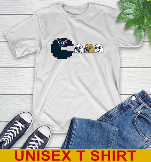 Houston Texans NFL Football Pac Man Champion T-Shirt