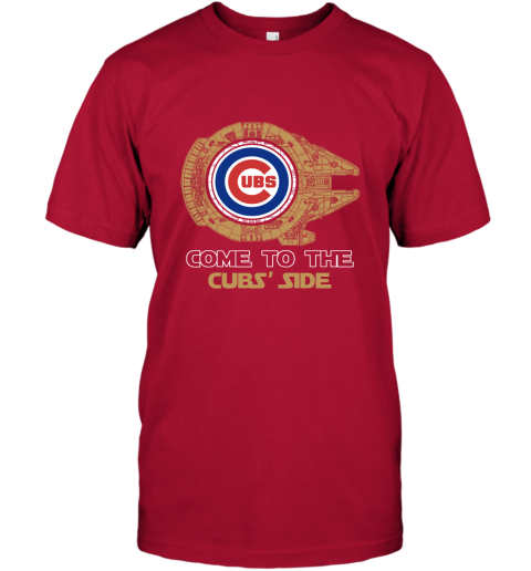 MLB Come To The Chicago Cubs Side Star Wars Baseball Sports - Rookbrand