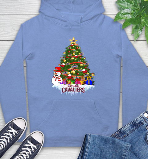 Cleveland Cavaliers Merry Christmas NBA Basketball Sports Hoodie 11