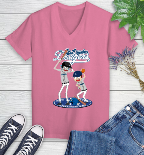 MLB Los Angeles Dodgers Rick And Morty Baseball 89