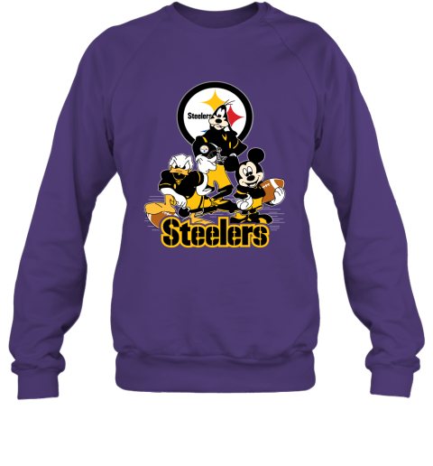 Goofy pittsburgh steelers all over print hoodie