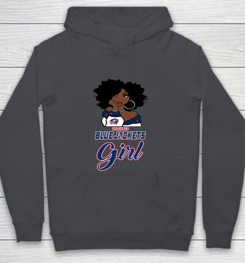 Columbus Blue Jackets Girl NHL Youth Hoodie 7