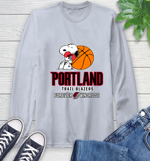 NBA The Peanuts Movie Snoopy Forever Win Or Lose Basketball Portland Trail Blazers_000 63