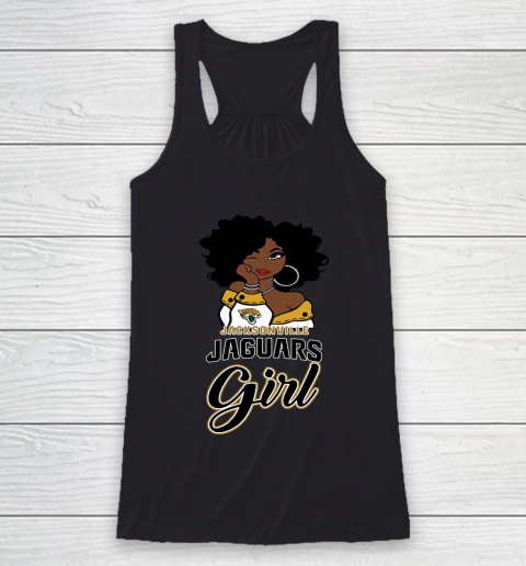 Jacksonville Jaguars Girl NFL Racerback Tank