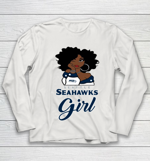 Seattle Seahawks Girl NFL Youth Long Sleeve 11