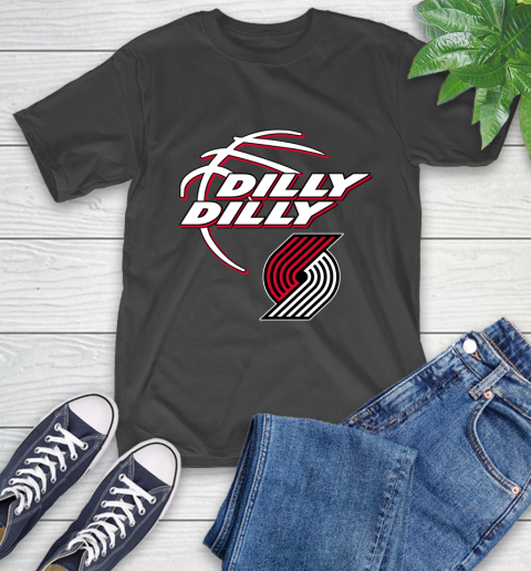 NBA Portland Trail Blazers Dilly Dilly Basketball Sports T-Shirt 2