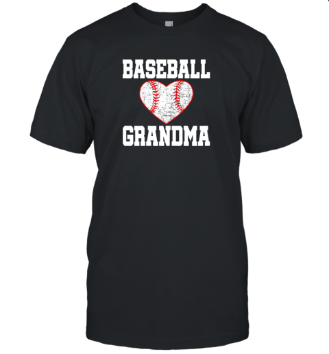 Vintage Baseball Grandma Funny Gift Unisex Jersey Tee