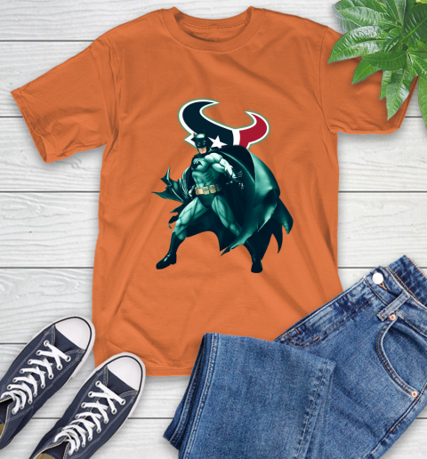 NFL Batman Football Sports Houston Texans T-Shirt 5