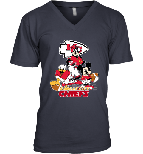 NFL Kansas City Chiefs Mickey Mouse Donald Duck Goofy Football