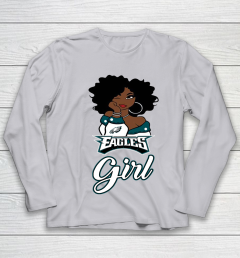 Philadelphia Eagles Girl NFL Youth Long Sleeve 5