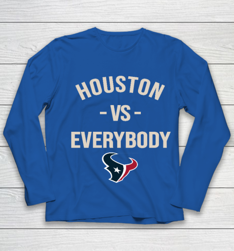Houston Texans Vs Everybody Youth Long Sleeve 7
