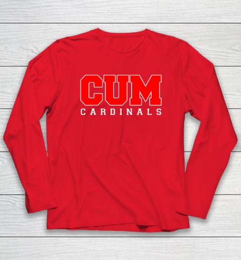 CUM Cardinals Christian University Michigan Long Sleeve T-Shirt 6