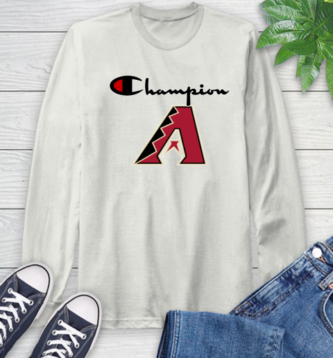 MLB Baseball Arizona Diamondbacks Champion Shirt Long Sleeve T-Shirt 11