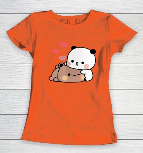 Panda Bear Hug Bubu Dudu Valentines Day's Women's T-Shirt 2