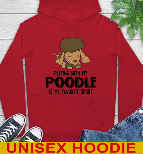 Playing with my poodle is my favorite sport 21