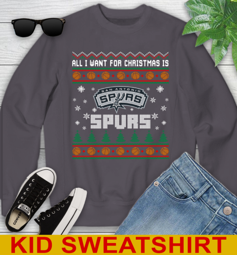 NBA Basketball All I Want For Christmas Is San Antonio Spurs 113