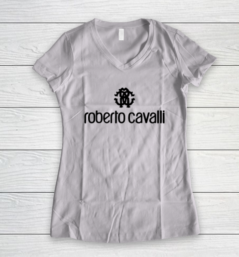 Roberto Cavalli Women's V-Neck T-Shirt
