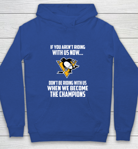 NHL Pittsburgh Penguins Hockey We Become The Champions Youth Hoodie 6