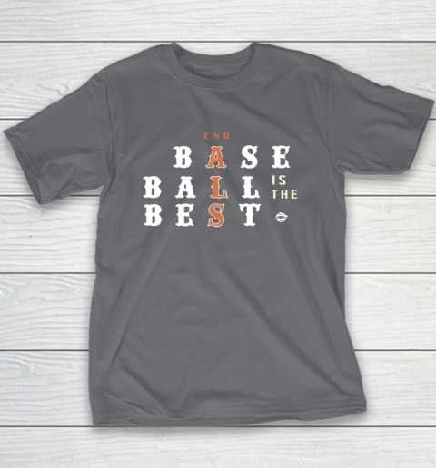 End ALS Baseball Is The Best Youth T-Shirt 5