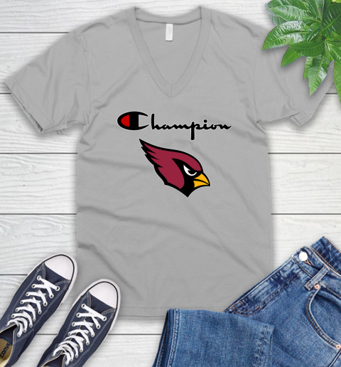 NFL Football Arizona Cardinals Champion Shirt V-Neck T-Shirt 2