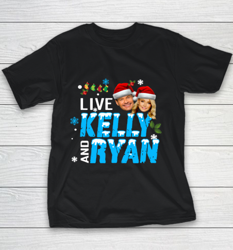 Kelly And Ryan Christmas Holiday Youth T-Shirt