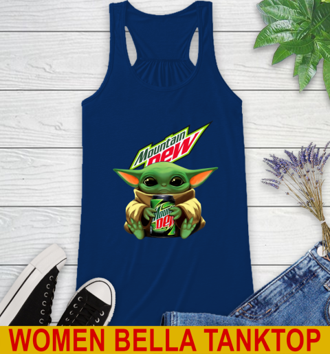 Star Wars Baby Yoda Hugs Mountain Dew Soft Drink Shirt 45