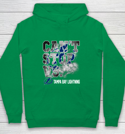 NHL Tampa Bay Lightning Hockey Can't Stop Vs Youth Hoodie 4
