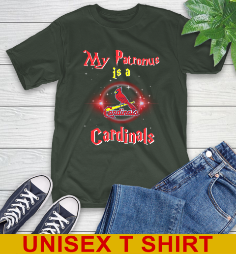 MLB Baseball Harry Potter My Patronus Is A St.Louis Cardinals T-Shirt 6